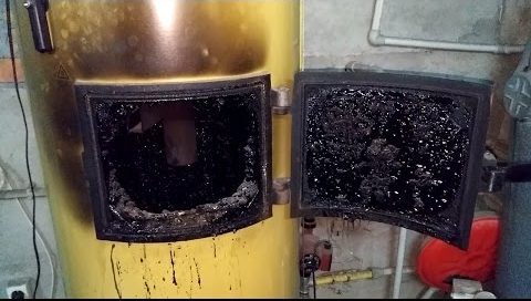 Котел и смола