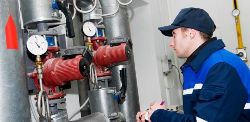 Монтаж твердотопливных котлов