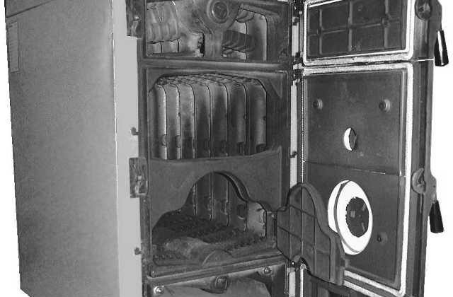 Котел чугун и сталь